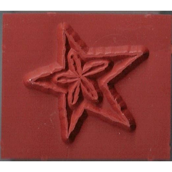 2002 Stampin' Up! Lot of 4 Hardwood Backed Pink Rubber Stamps - Picture 6 of 7